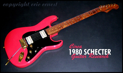 vintage schecter guitars